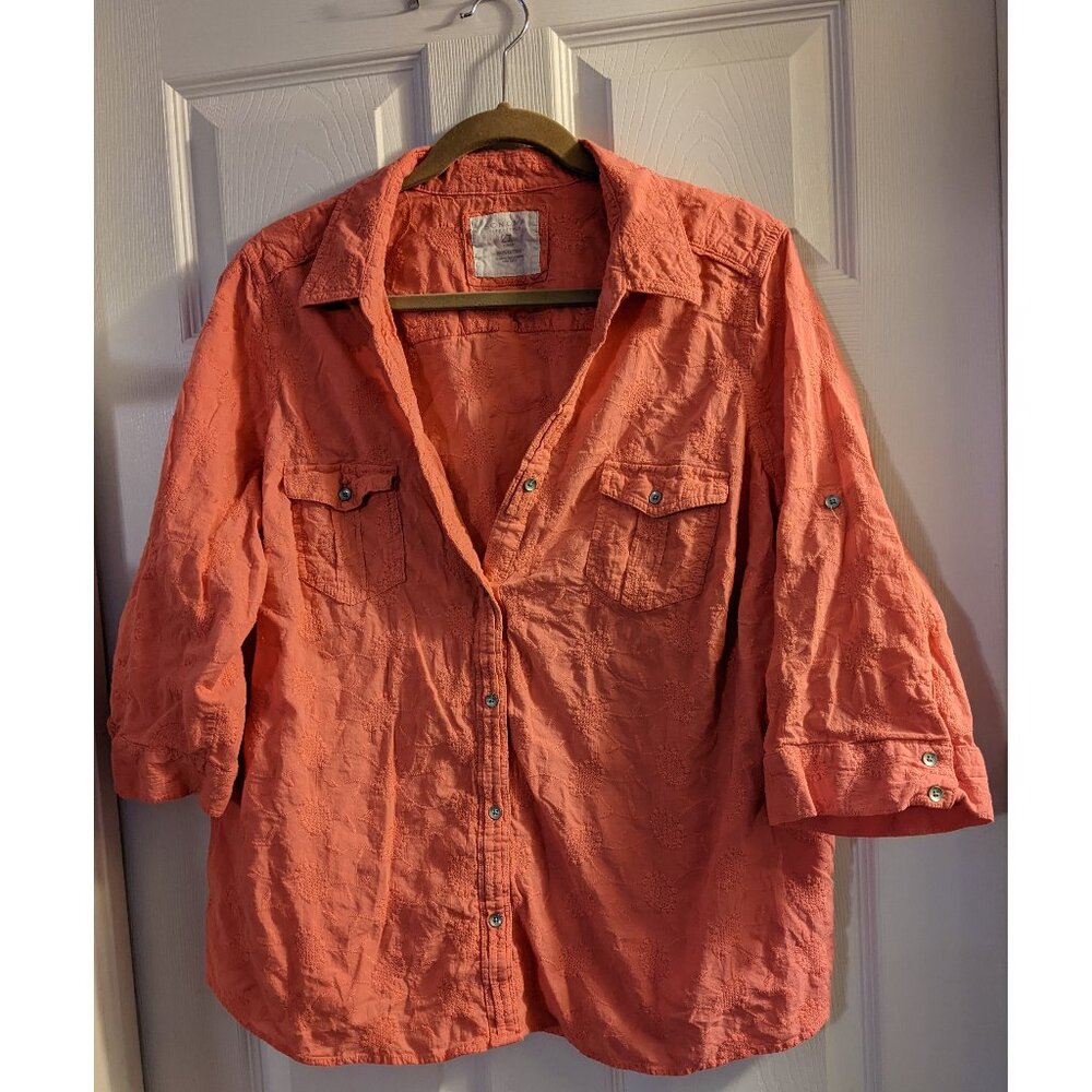 Sonoma cotton coral top